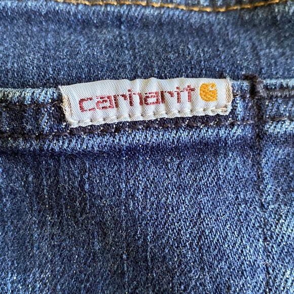 Carhartt Blaine Original Fit Straight Leg Jeans mid Rise Medium wash Size 14R - Picture 14 of 16